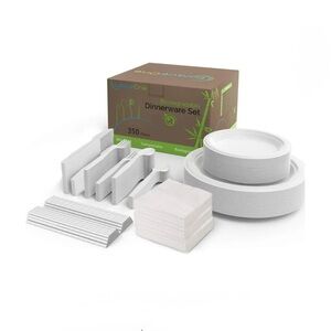 EpiqueOne Biodegradable Dinnerware Set